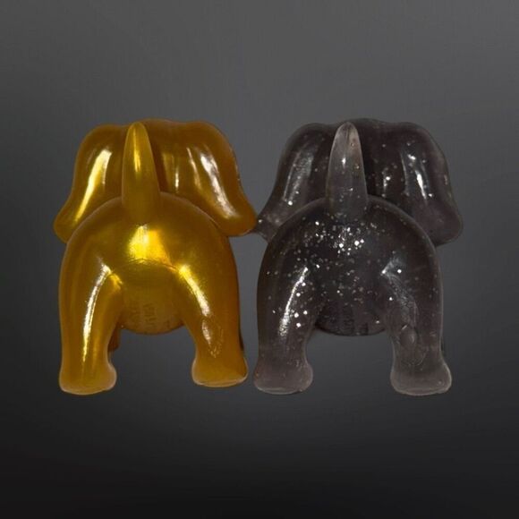 2024 Raising Cane’s Caniac Cane Dog Figurine Golden & Sparkling Coal Dogs B23 - Picture 5 of 8